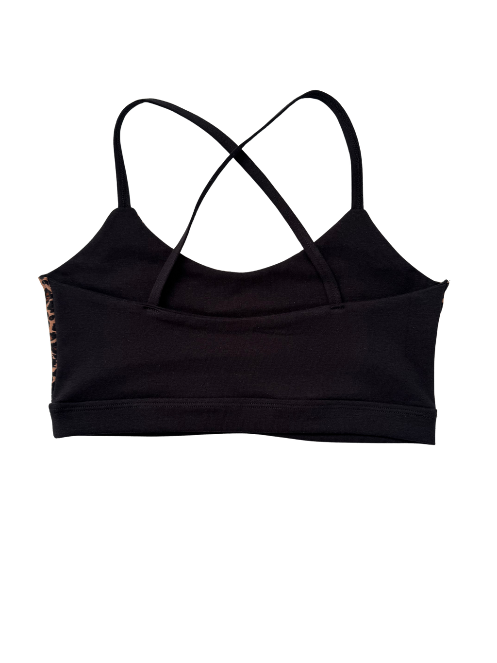 Studio Cami Crop Top - Cheetah