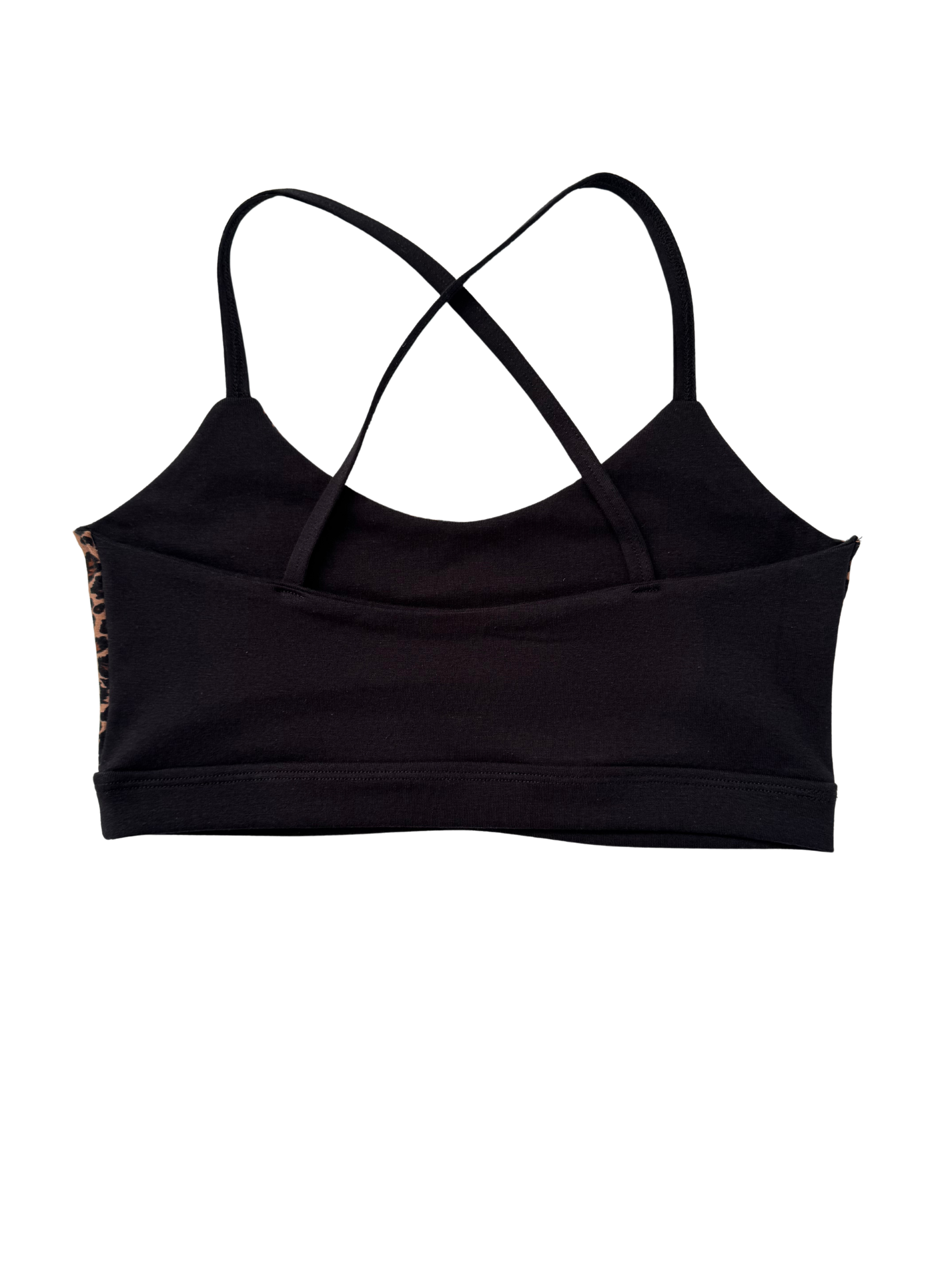 Studio Cami Crop Top - Cheetah