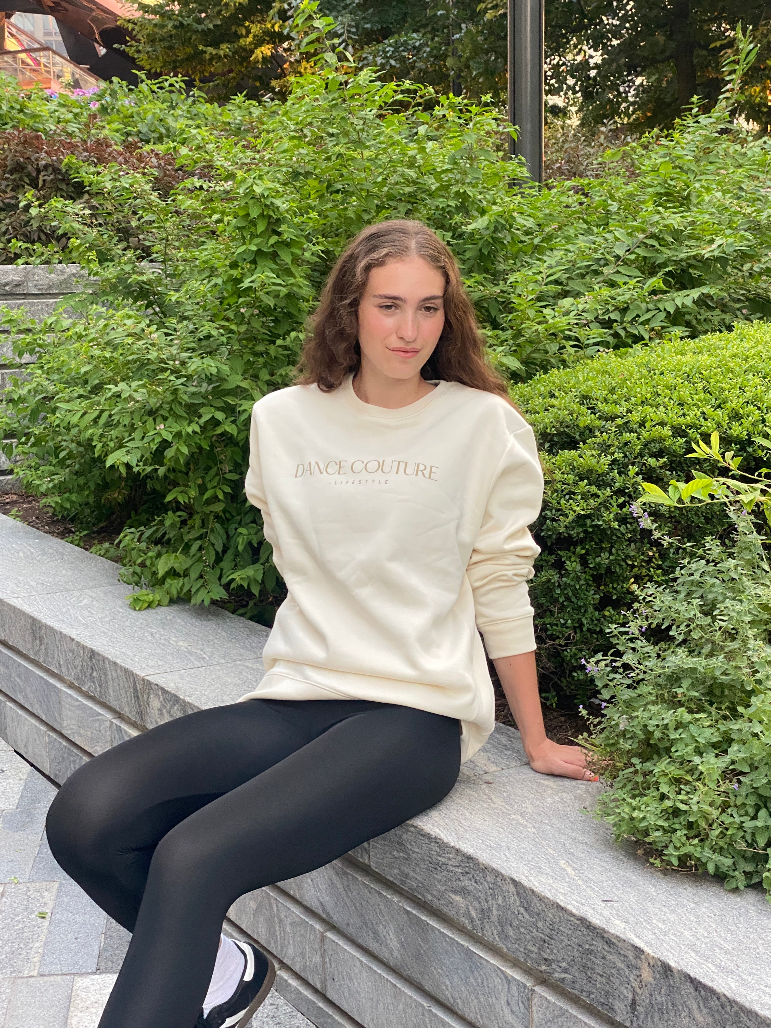Campus Sweatshirt-Buttercream