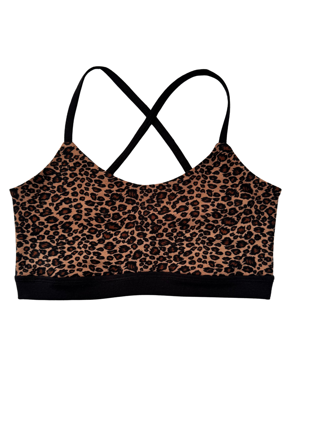 Studio Cami Crop Top - Cheetah