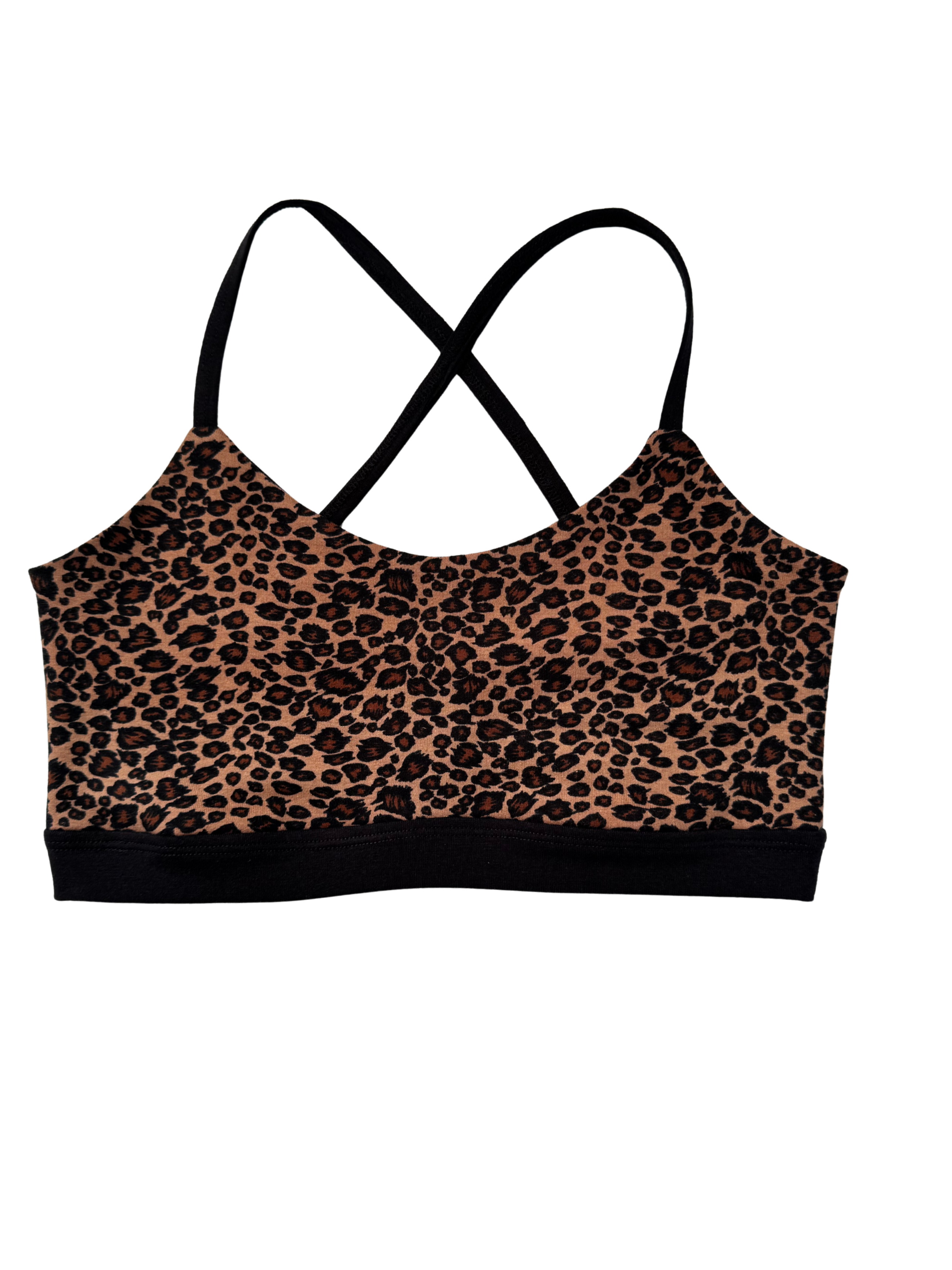 Studio Cami Crop Top - Cheetah